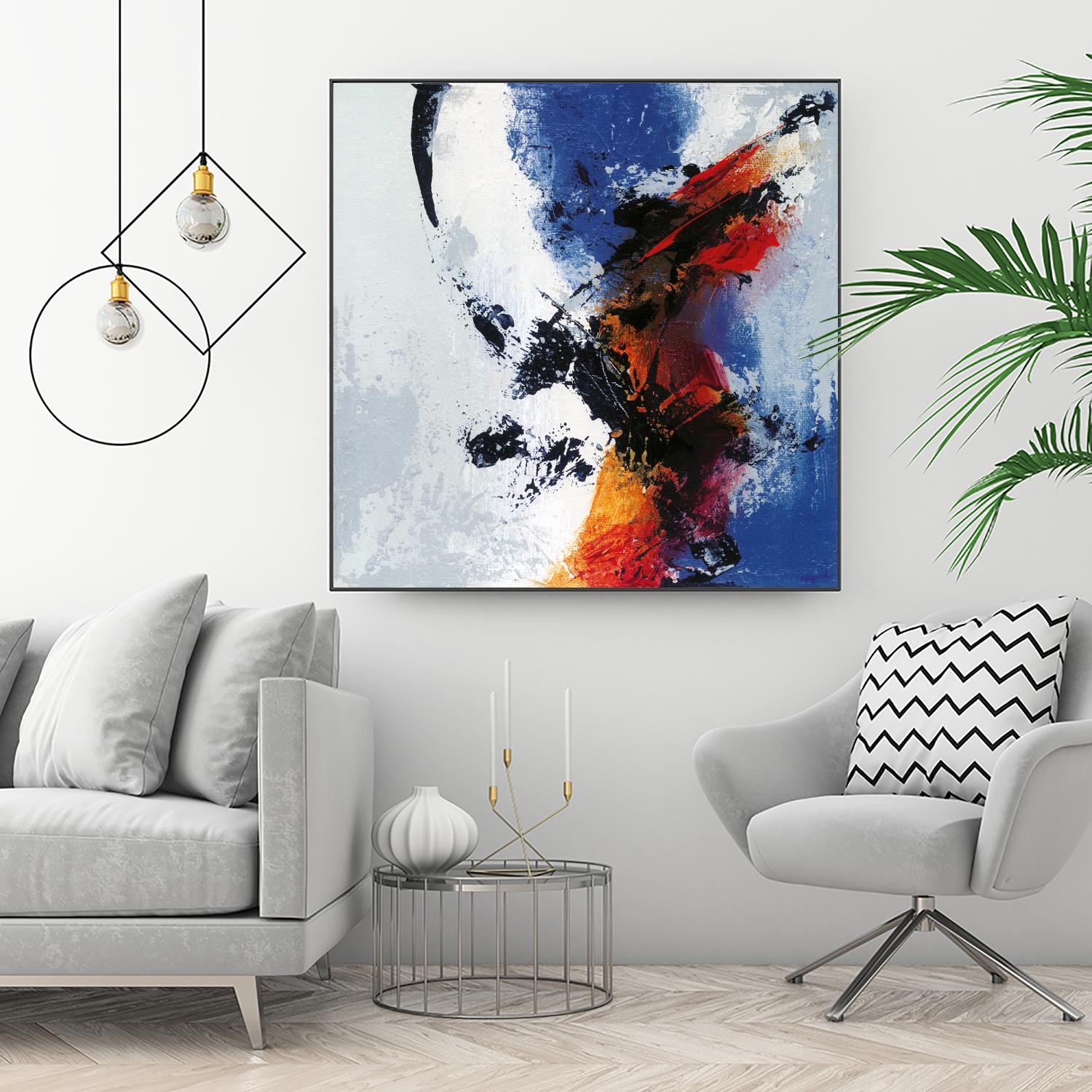 Envol by Roland Benoît on GIANT ART - red abstract