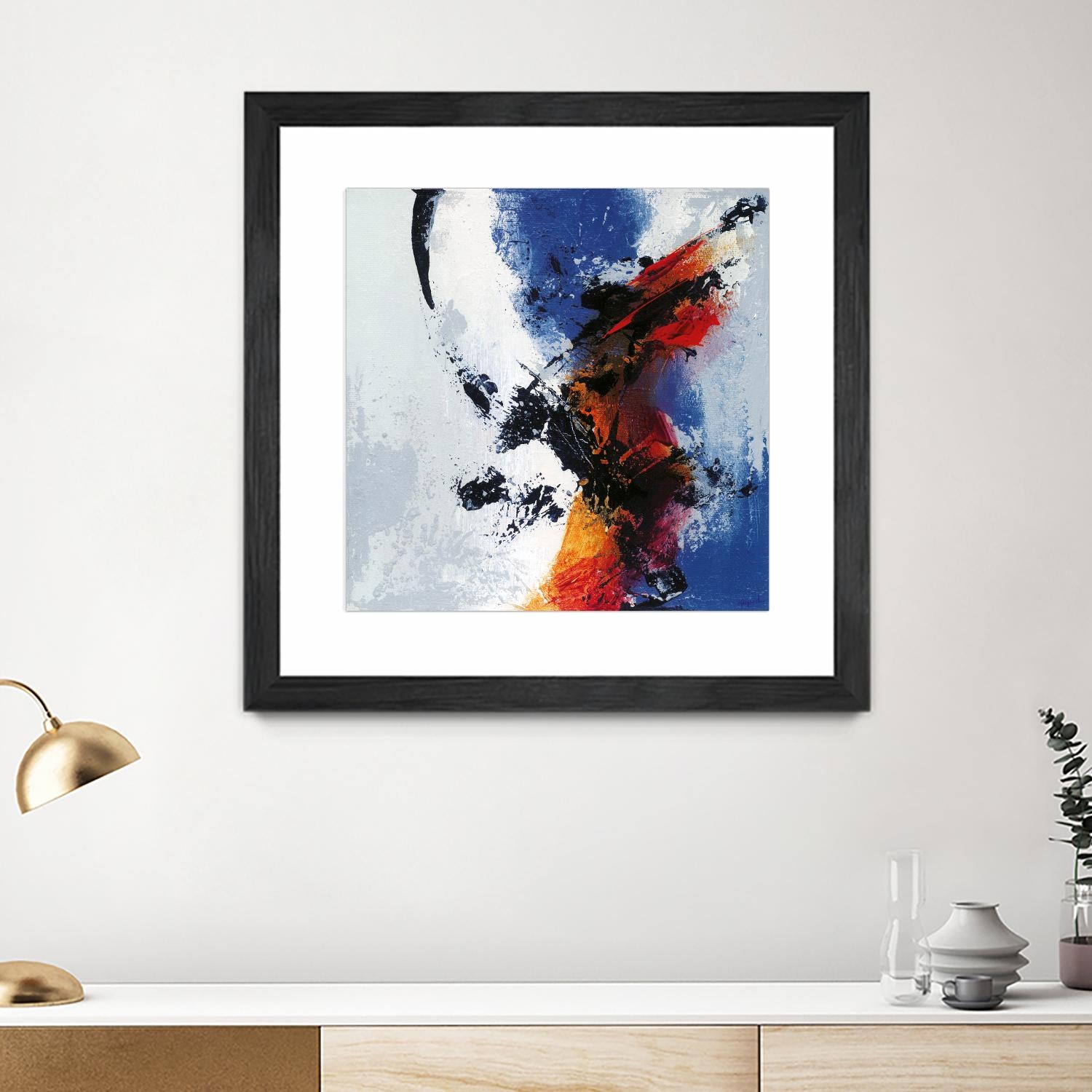 Envol by Roland Benoît on GIANT ART - red abstract