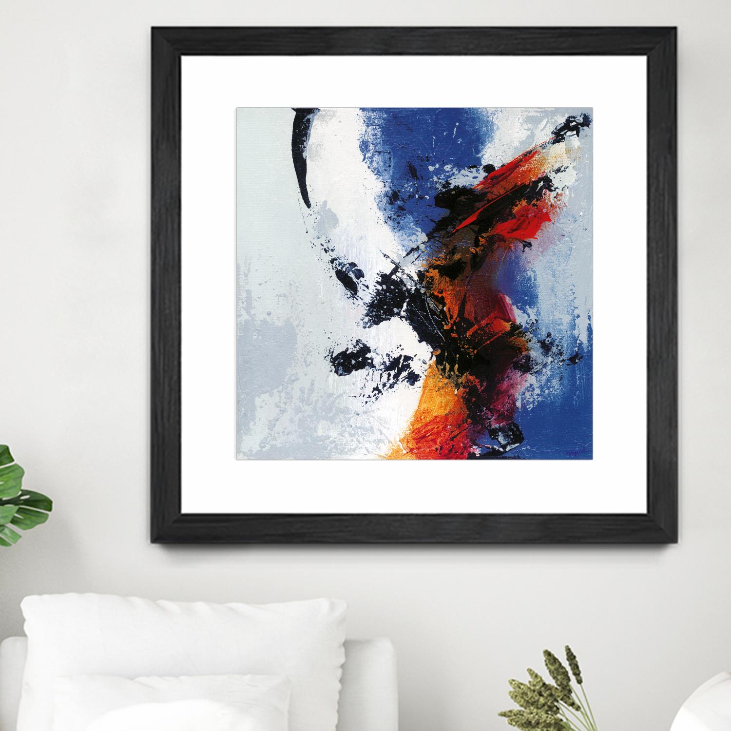 Envol by Roland Benoît on GIANT ART - red abstract