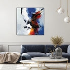 Envol by Roland Benoît on GIANT ART - red abstract