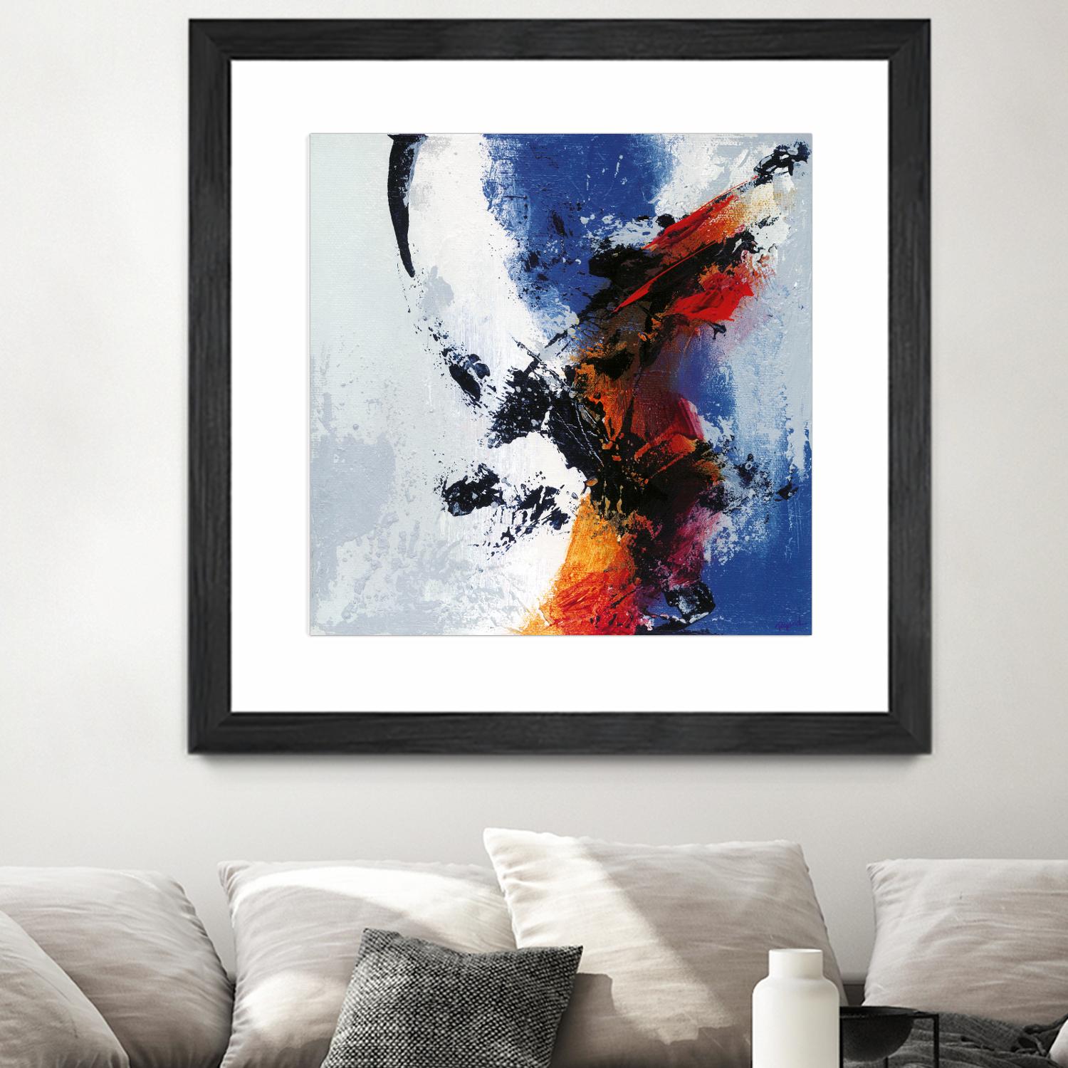 Envol by Roland Benoît on GIANT ART - red abstract