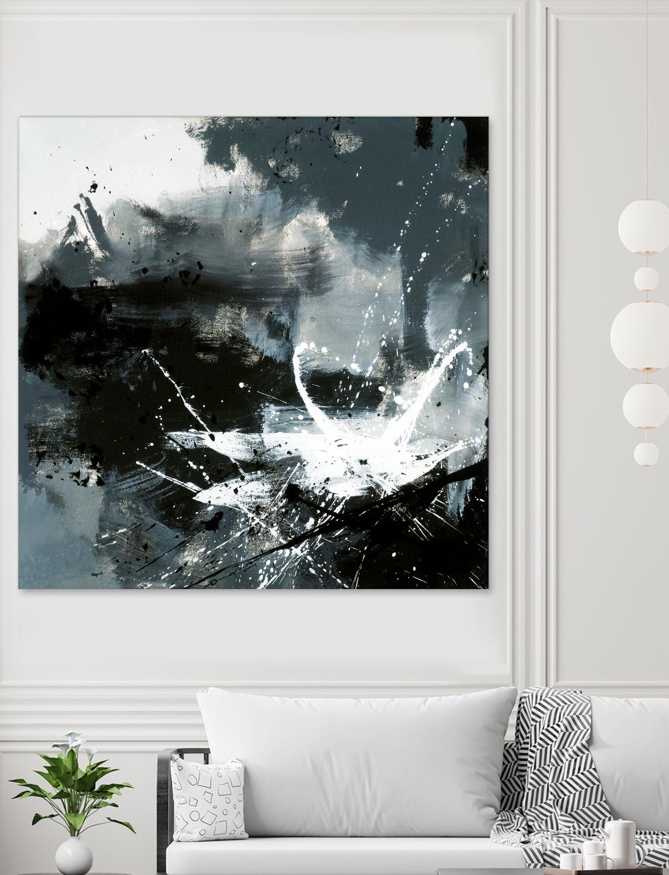 Éclats by Roland Benoît on GIANT ART - white abstract