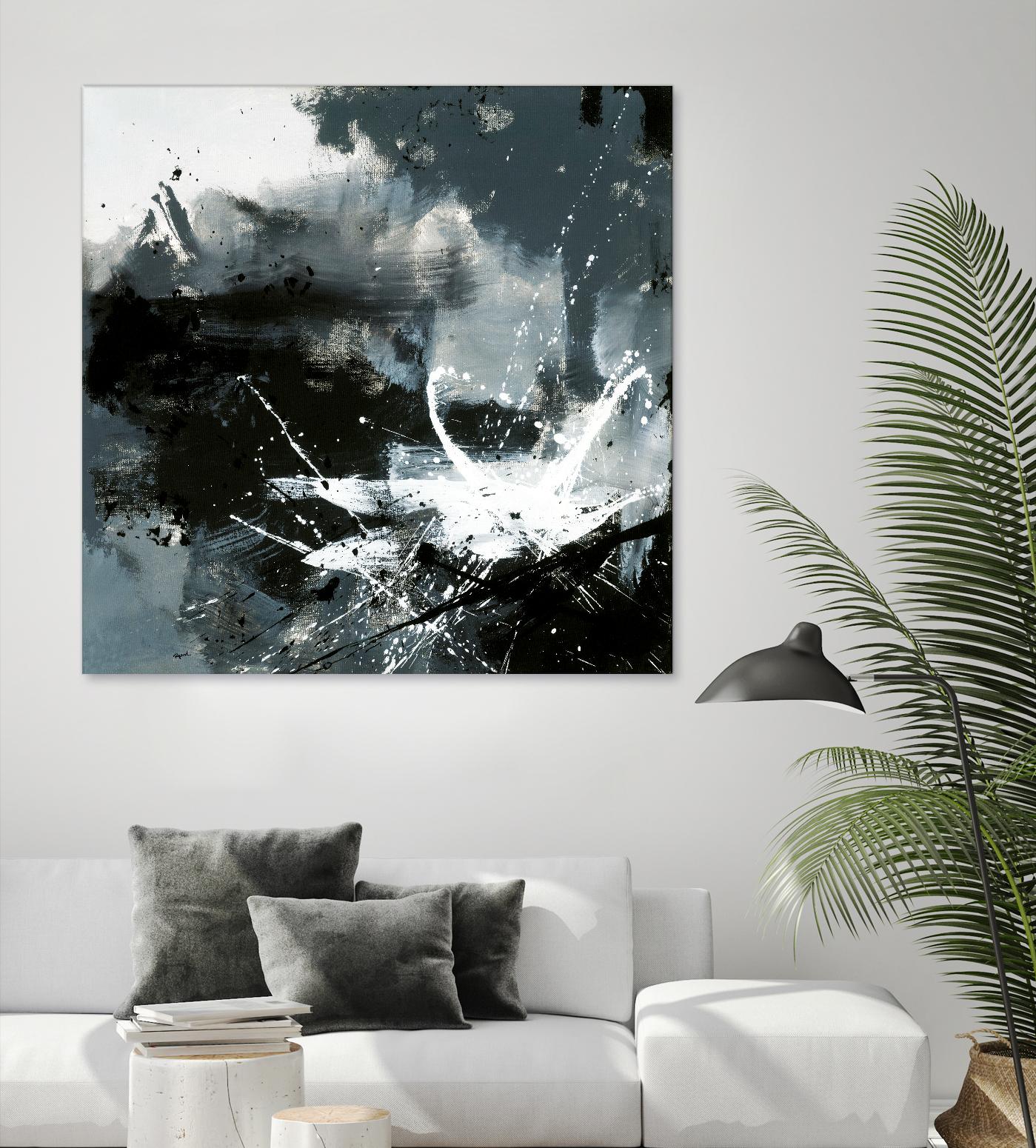 Éclats by Roland Benoît on GIANT ART - white abstract