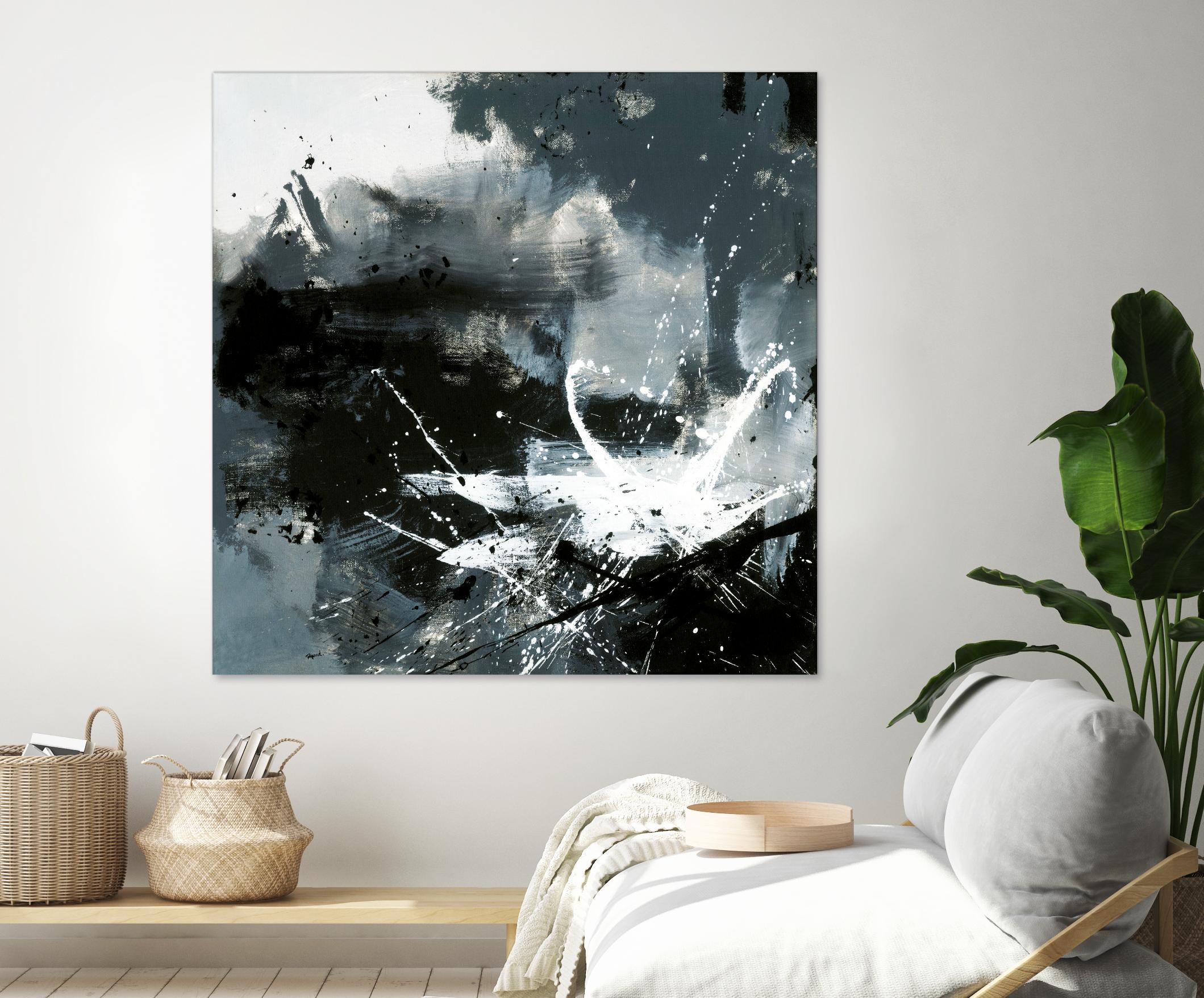 Éclats by Roland Benoît on GIANT ART - white abstract