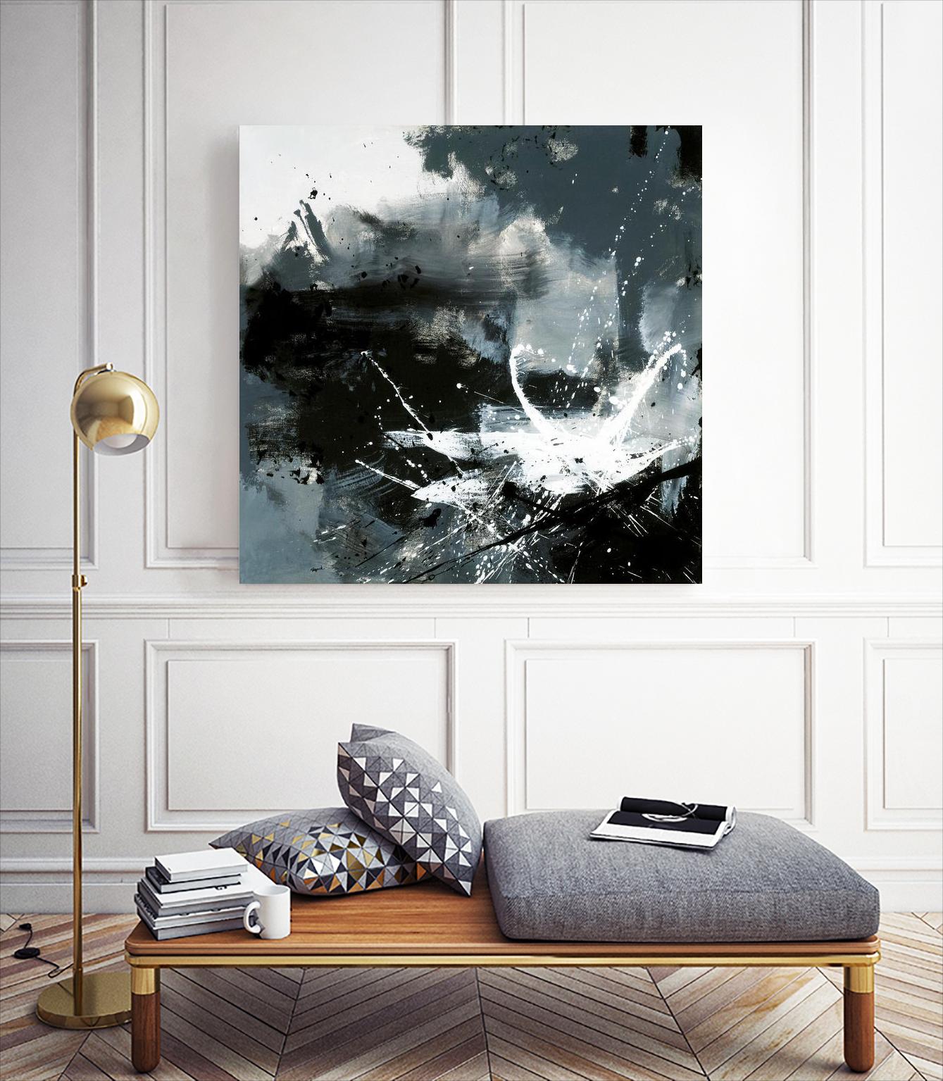 Éclats by Roland Benoît on GIANT ART - white black & white