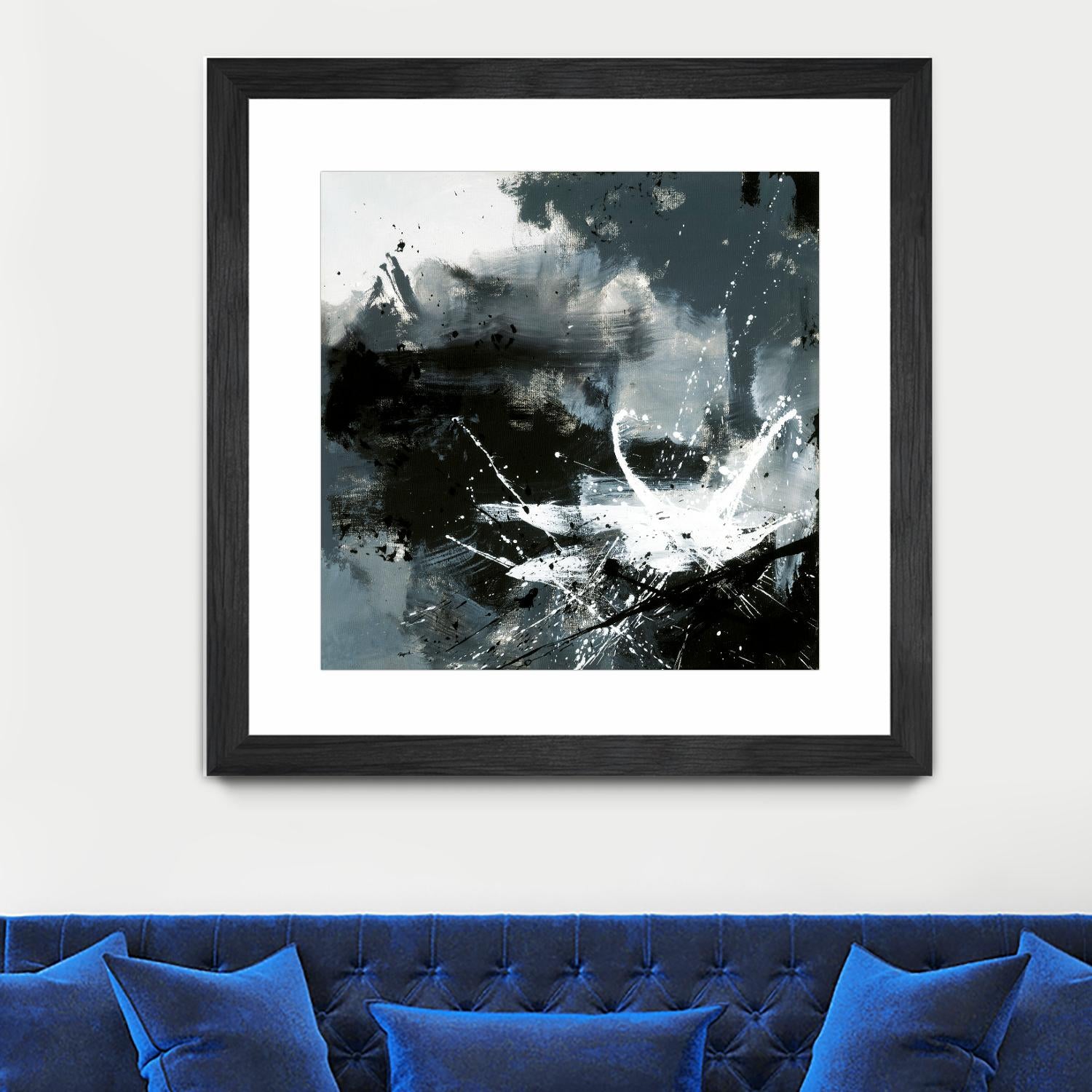 Éclats by Roland Benoît on GIANT ART - white abstract