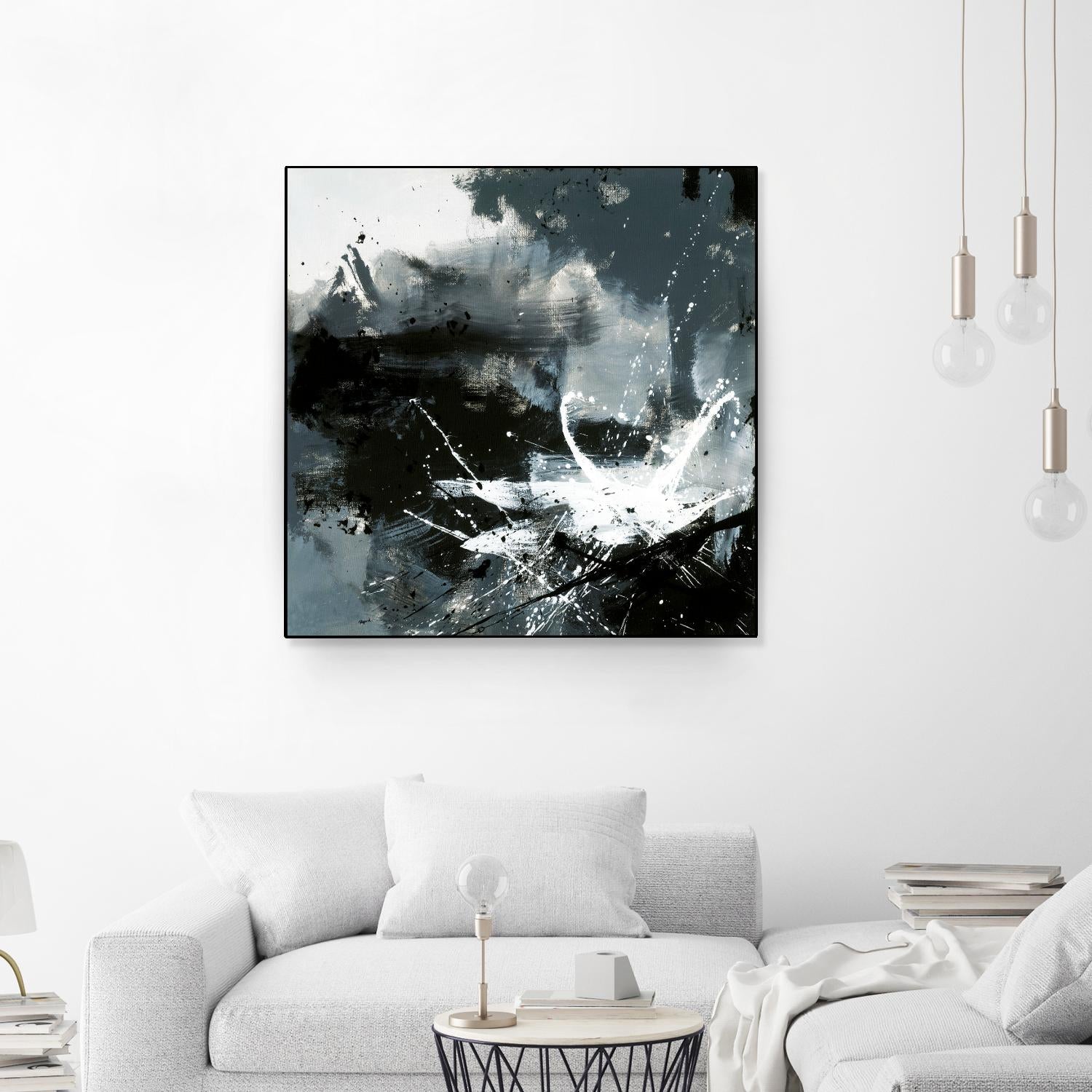 Éclats by Roland Benoît on GIANT ART - white abstract