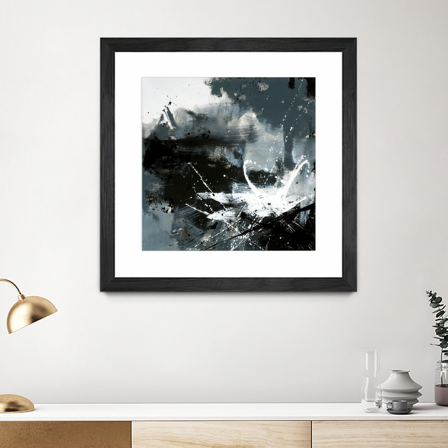 Éclats by Roland Benoît on GIANT ART - white abstract