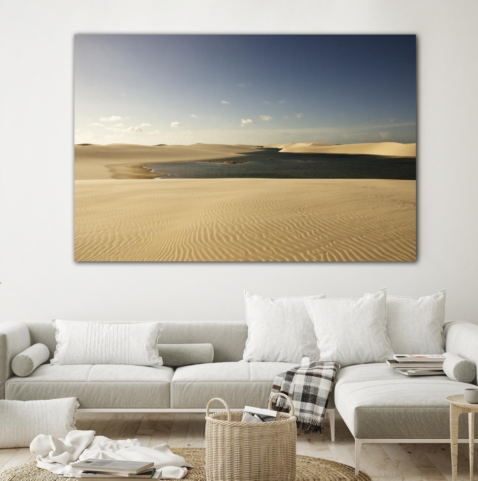 Dunes by Daniel Stanford on GIANT ART - beige landscape