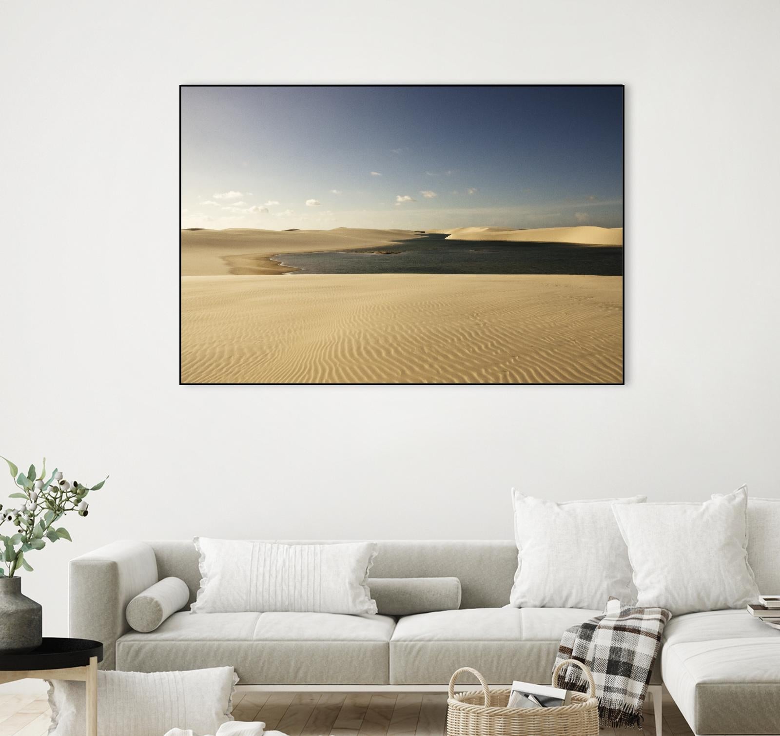Dunes by Daniel Stanford on GIANT ART - beige landscape
