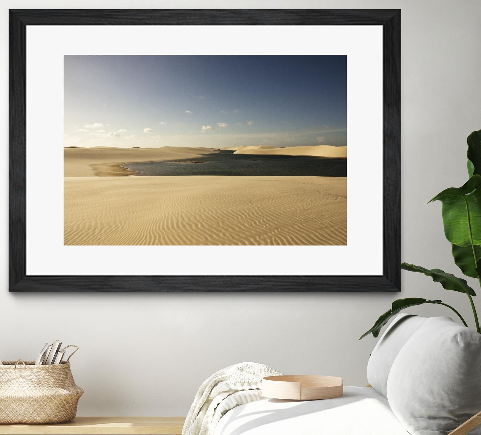 Dunes by Daniel Stanford on GIANT ART - beige landscape