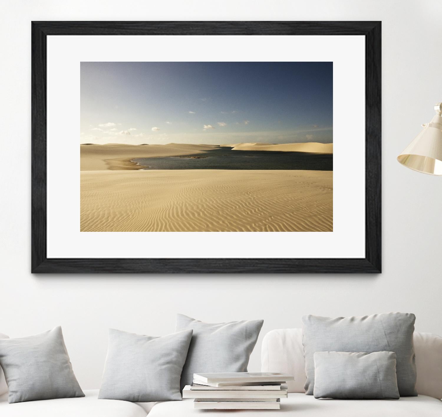 Dunes by Daniel Stanford on GIANT ART - beige landscape