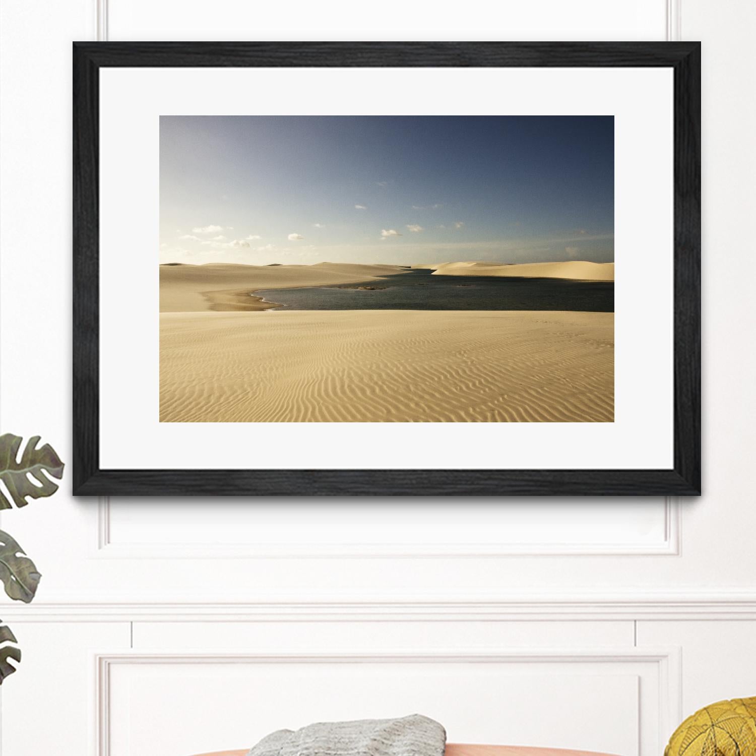 Dunes by Daniel Stanford on GIANT ART - beige landscape