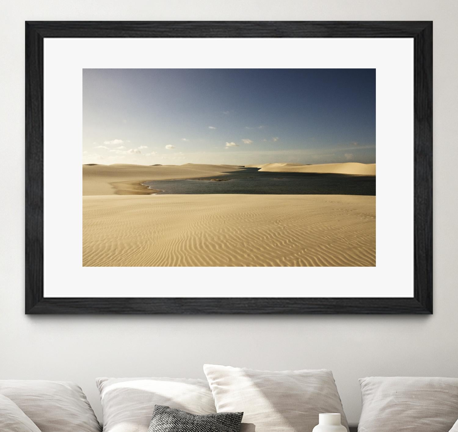 Dunes by Daniel Stanford on GIANT ART - beige landscape
