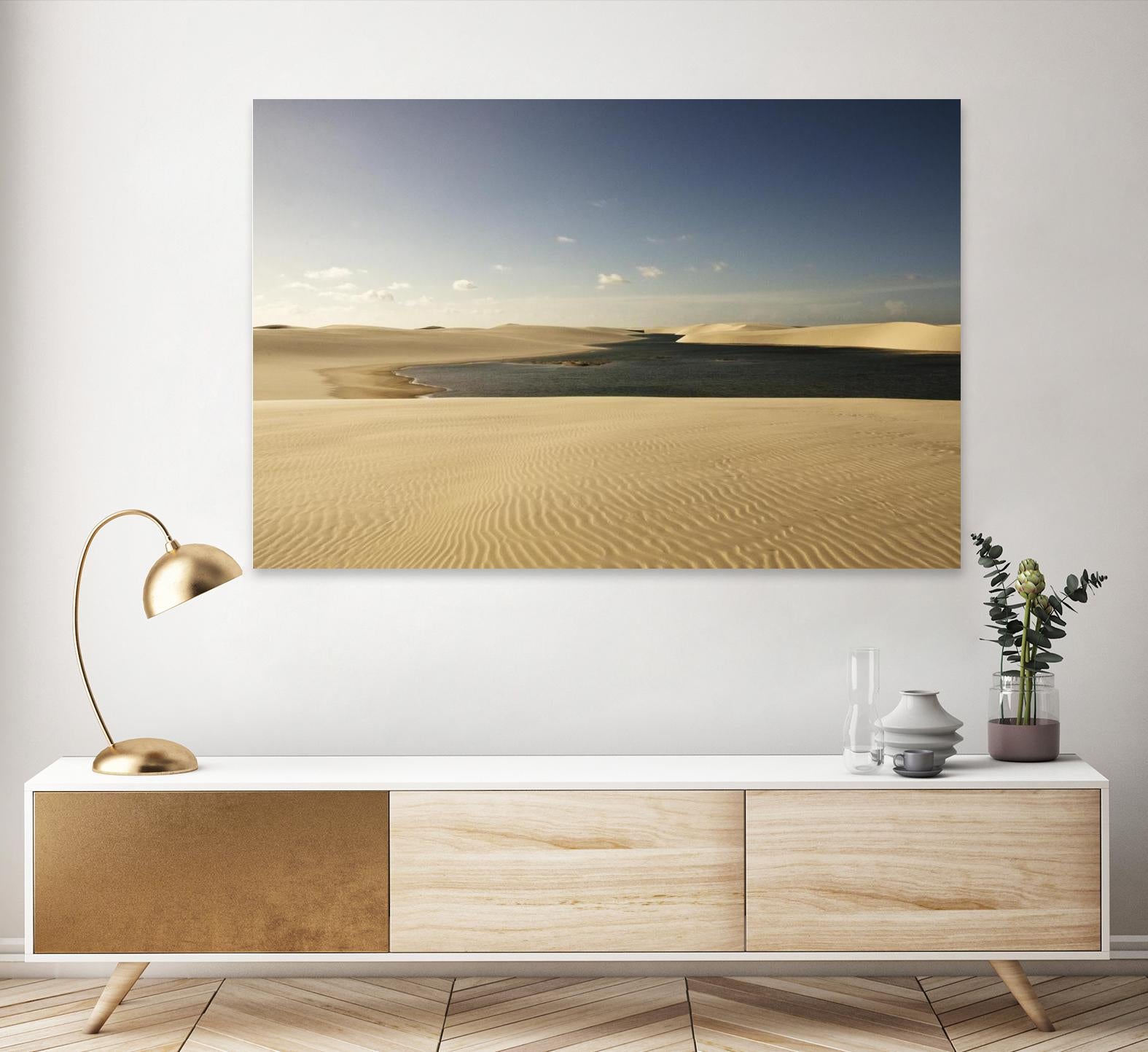 Dunes by Daniel Stanford on GIANT ART - beige landscape