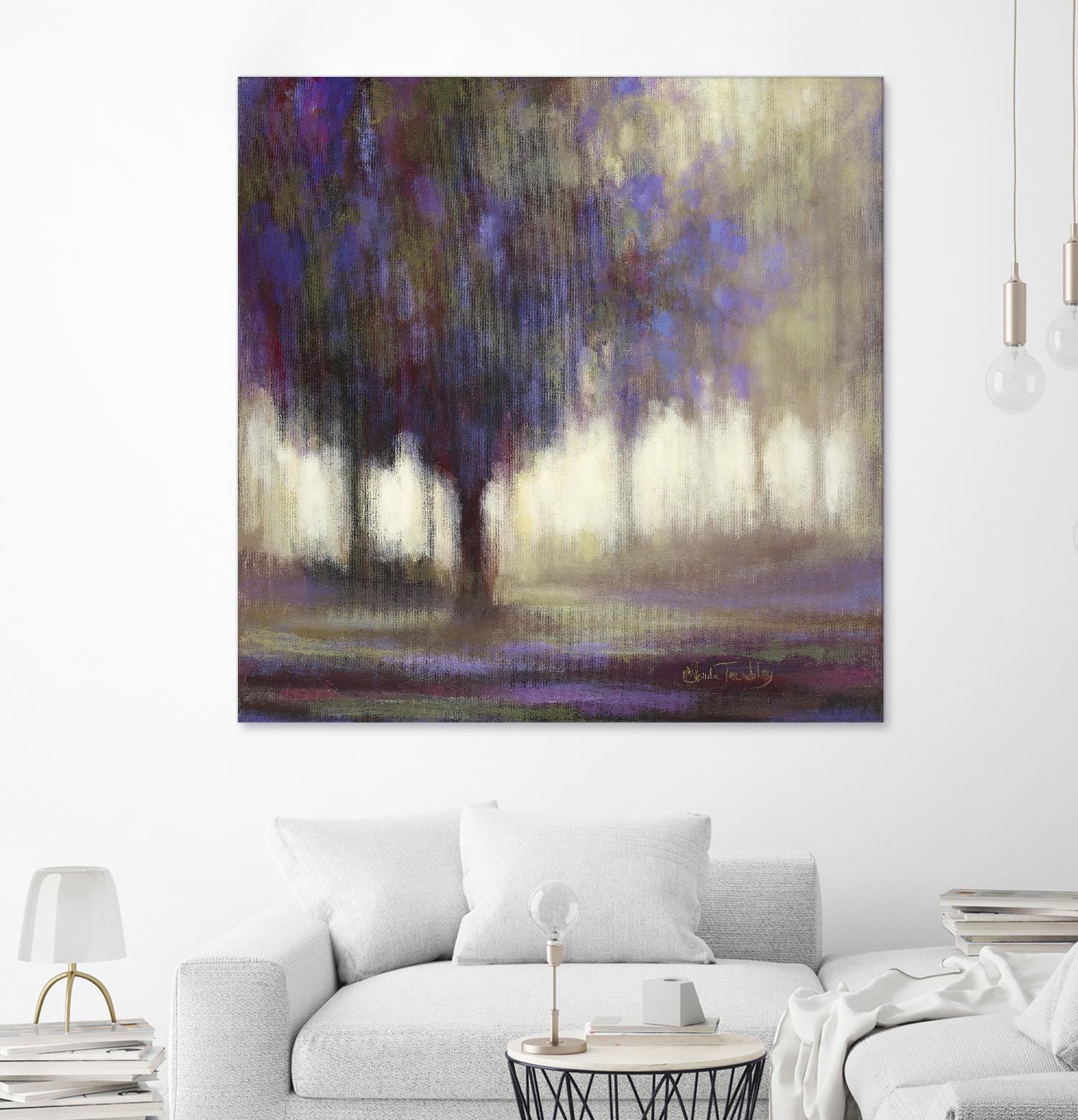 Monde en mutation by Claude Tremblay on GIANT ART - grey trees