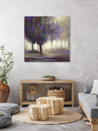 Monde en mutation by Claude Tremblay on GIANT ART - purple landscape arbres