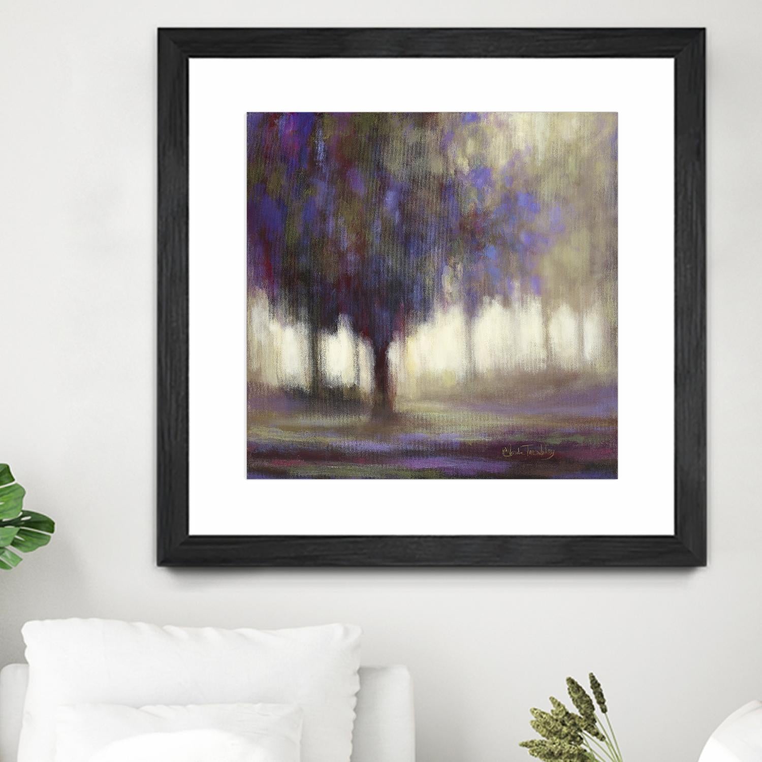 Monde en mutation by Claude Tremblay on GIANT ART - grey trees