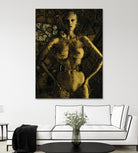 Gold Series Laura Stone by Daniel Stanford on GIANT ART - black photo art