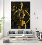 Gold Series Laura Stone by Daniel Stanford on GIANT ART - black photo art