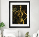 Gold Series Laura Stone by Daniel Stanford on GIANT ART - gold figurative artiste québécois