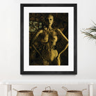 Gold Series Laura Stone by Daniel Stanford on GIANT ART - gold figurative artiste québécois