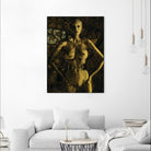 Gold Series Laura Stone by Daniel Stanford on GIANT ART - black photo art