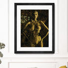 Gold Series Laura Stone by Daniel Stanford on GIANT ART - gold figurative artiste québécois