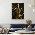 Gold Series Laura Stone by Daniel Stanford on GIANT ART - black photo art