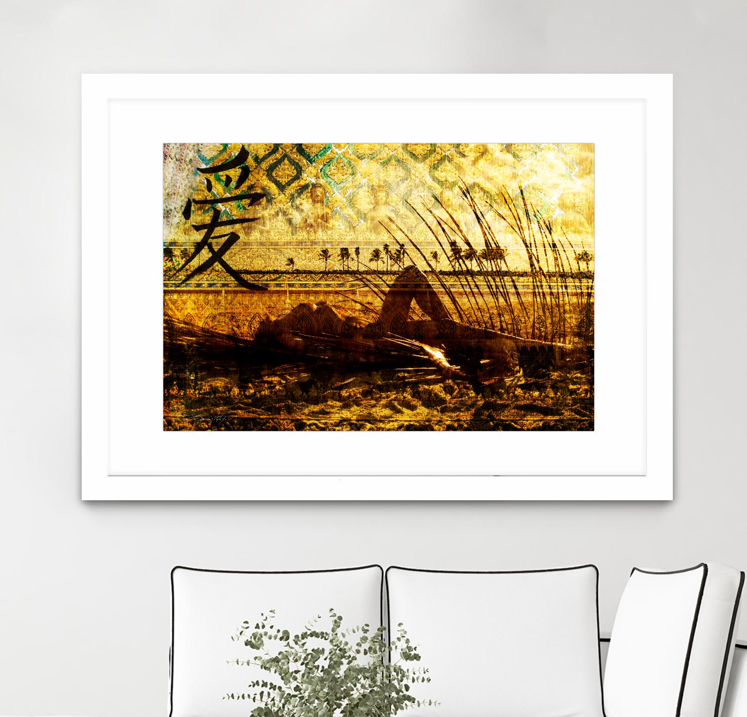 Ingrid Thai by Daniel Stanford on GIANT ART - yellow figurative quebec artists