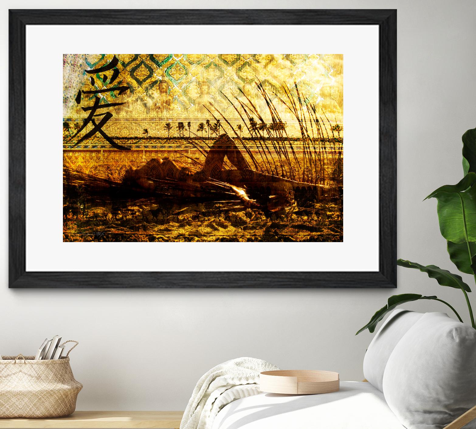 Ingrid Thai by Daniel Stanford on GIANT ART - yellow figurative quebec artists