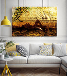 Ingrid Thai by Daniel Stanford on GIANT ART - yellow figurative quebec artists