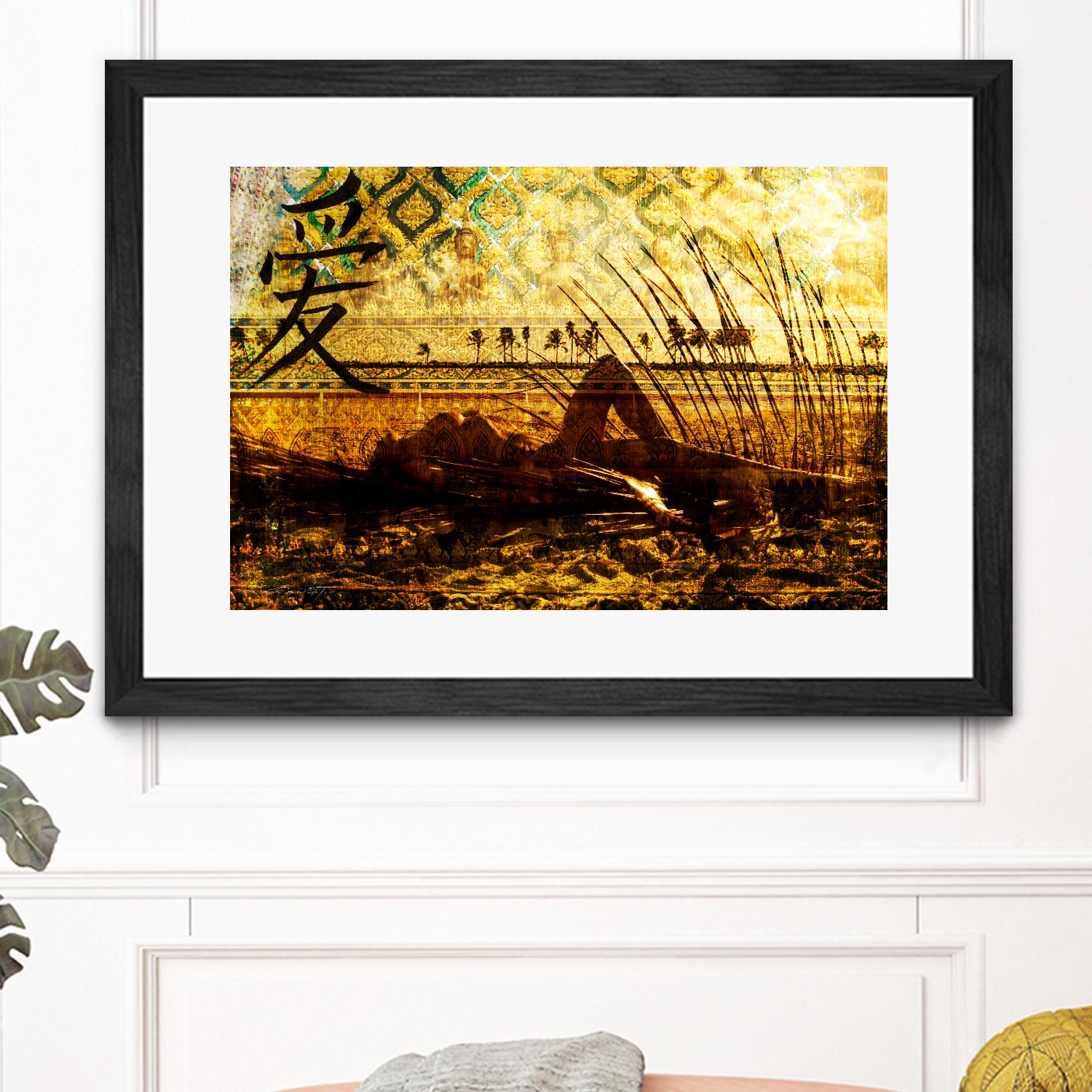 Ingrid Thai by Daniel Stanford on GIANT ART - yellow figurative quebec artists