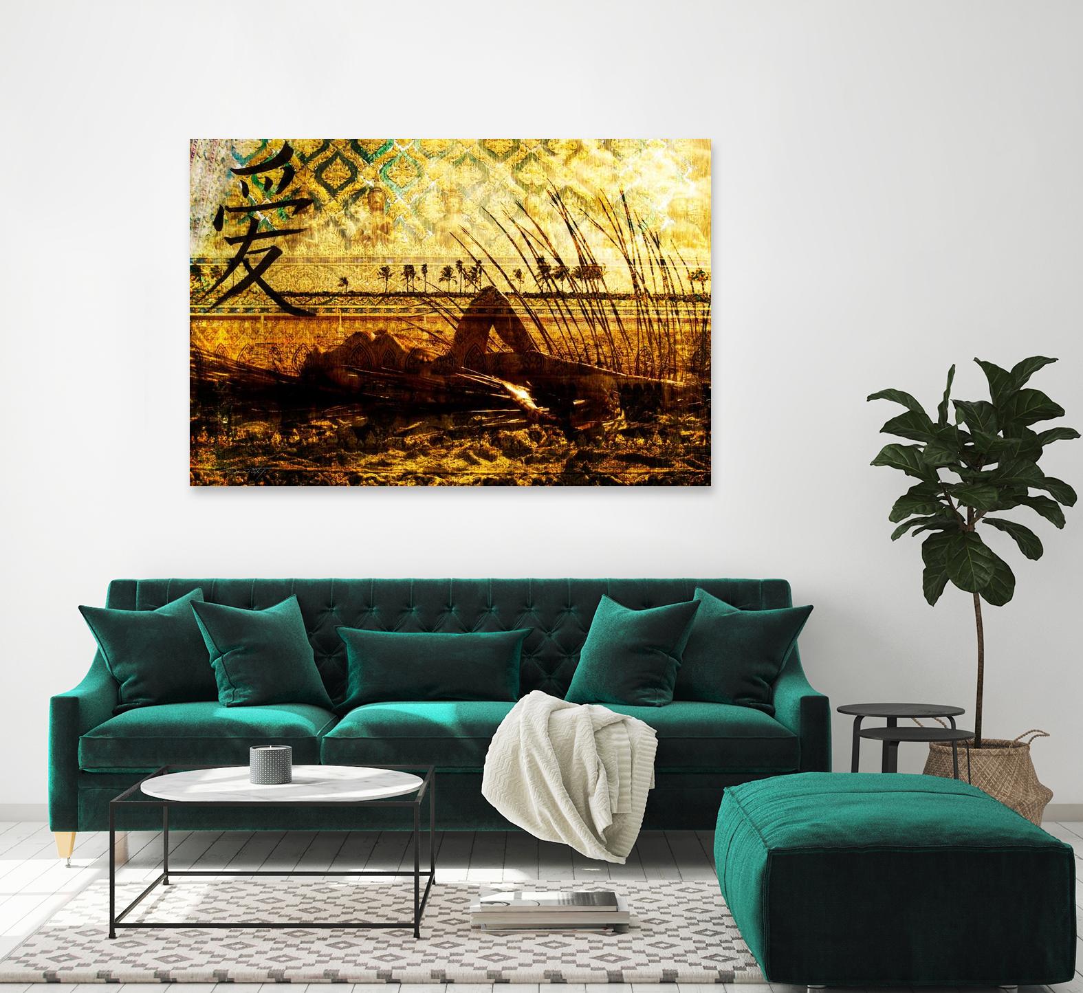 Ingrid Thai by Daniel Stanford on GIANT ART - yellow figurative quebec artists