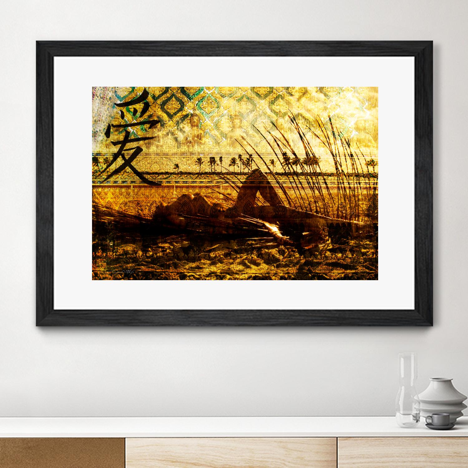 Ingrid Thai by Daniel Stanford on GIANT ART - yellow figurative quebec artists