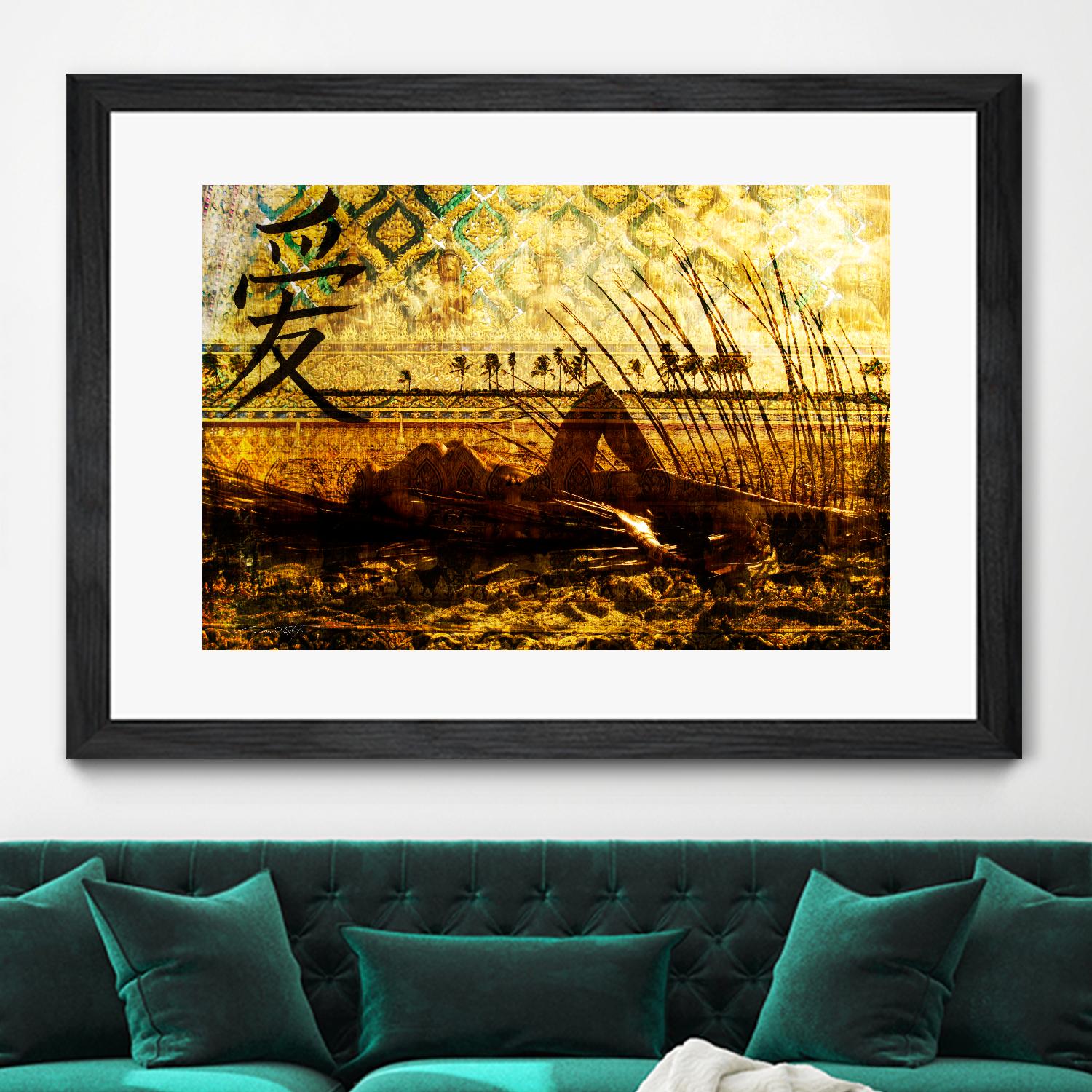 Ingrid Thai by Daniel Stanford on GIANT ART - yellow figurative quebec artists