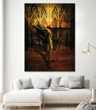 Kate Upton Temple by Daniel Stanford on GIANT ART - brown photo art