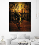 Kate Upton Temple by Daniel Stanford on GIANT ART - brown photo art