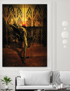 Kate Upton Temple by Daniel Stanford on GIANT ART - brown photo art