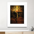 Kate Upton Temple by Daniel Stanford on GIANT ART - brown photo art