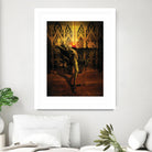 Kate Upton Temple by Daniel Stanford on GIANT ART - brown photo art