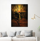 Kate Upton Temple by Daniel Stanford on GIANT ART - brown photo art