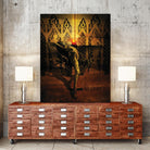 Kate Upton Temple by Daniel Stanford on GIANT ART - brown photo art