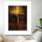 Kate Upton Temple by Daniel Stanford on GIANT ART - brown photo art