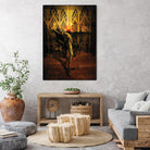 Kate Upton Temple by Daniel Stanford on GIANT ART - brown photo art