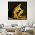 Laetitie Casta Nude by Daniel Stanford on GIANT ART - brown photo art