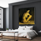 Laetitie Casta Nude by Daniel Stanford on GIANT ART - brown photo art