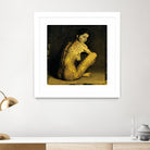 Laetitie Casta Nude by Daniel Stanford on GIANT ART - brown photo art