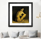 Laetitie Casta Nude by Daniel Stanford on GIANT ART - brown photo art