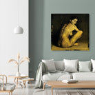 Laetitie Casta Nude by Daniel Stanford on GIANT ART - gold figurative quebec artists